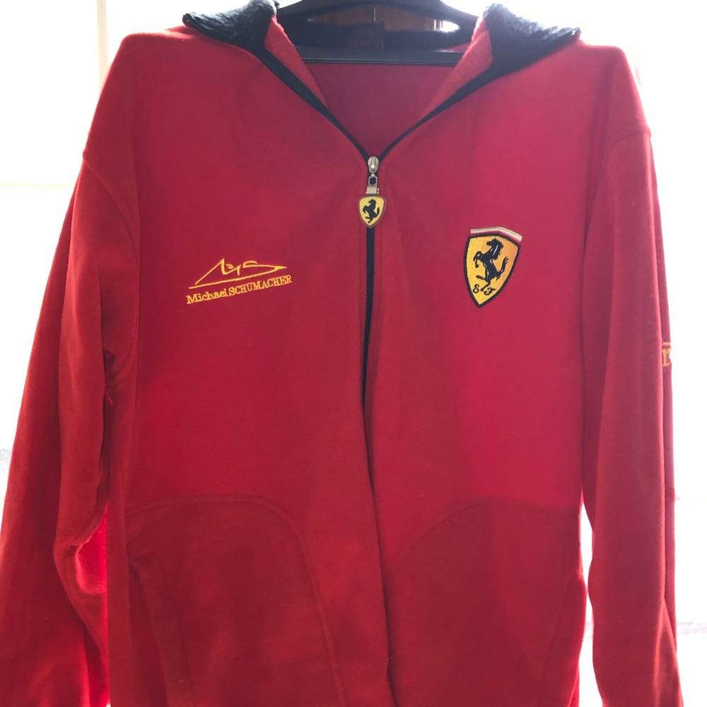 ❤️💥FERRARI FLEECE/COTTON ZIP JACKET SIZE XXL💥❤️